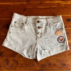 Billabong Light Denim Girls Shorts